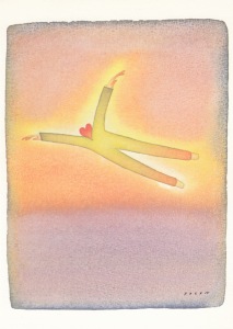 Folon Jean-Michel; To Jacques Prévert , 1979