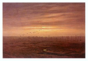Friedrich Caspar David; Die Netze , 1830/35