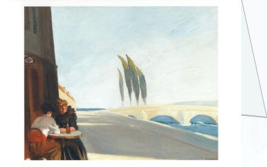 Hopper Edward; Le Bistro or The Wine Shop , 1909