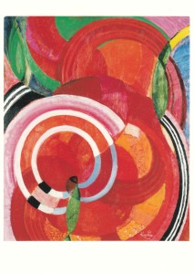 Kupka Frantisek; Farbgestalt des Zinnoberrot , 1923