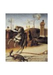 Bellini Giovanni; Der Heilige Georg im Kampf mit dem Drachen , 1470✝?75