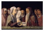 Bellini Giovanni; Darstellung Jesu im Tempel , 1470✝?80