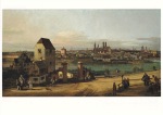 Canaletto (Bernardo Bellotto); Ansicht der Stadt München von der Ostseite , 1761