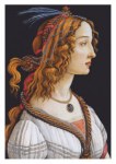 Botticelli Sandro; Portrait of a Lady (Allegoric Portrait of Simonetta Vespucci, 1453-76) , around 1480-85