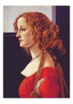Botticelli Sandro; Portrait of a Lady (Allegoric Portrait of Simonetta Vespucci, 1453-76) , around 1480-85