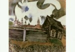 Chagall Marc; The House in Grey , 1917