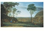 Claude Lorrain; Christ appears to Mary Magdalene (noli me tangere) , 1681