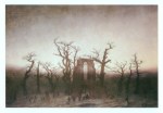 Friedrich Caspar David; Abtei im Eichwald , 1809/10