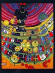 Hundertwasser Friedensreich; Blinde Venus - Blind Venus Inside Babel - 1975