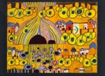 Hundertwasser Friedensreich; Positive Seelenbäume - Negative Menschenhäuser