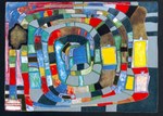 Hundertwasser Friedensreich; Silver Spiral - 1987