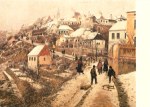 Hörmann Theodor von; Znaim im Schnee , 1892