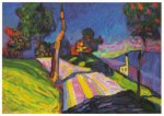 Kandinsky Wassily; Murnau-Kohlgruberstrasse , 1908