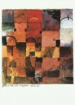 Klee Paul; Red and White Cupolas