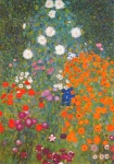 Klimt Gustav; Bauerngarten (Ausschnitt) , 1906-08