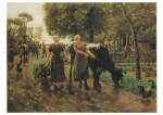 Liebermann Max; Holländische Dorfstraße , 1885