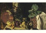 Liebermann Max; Selbstbildnis mit Küchenstilleben , 1873
