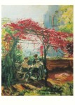 Slevogt Max; Vine Arbour at Neukastel , 1917