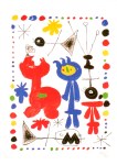 Miró Joan - Miro; Figure and Birds , 1948