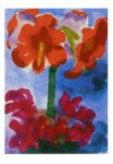 Nolde Emil; Amaryllis and Cyclamen