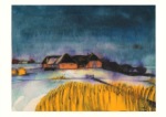 Nolde Emil; Hof Seebüll im Winter