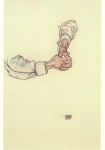 Schiele Egon; Gefaltete Hände , 1917