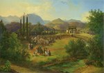 Schiffer Anton; Die Eröffnung der Wien-Gloggnitzer Bahn 5.Mai 1842