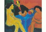 Schmidt-Rottluff Karl; Atelierpause , 1910