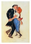 Zille Heinrich; Dancing Couple , 1913